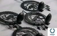 Graceful Metal Tea Light Candle Holder - Free Size, Metal, Multipack :1